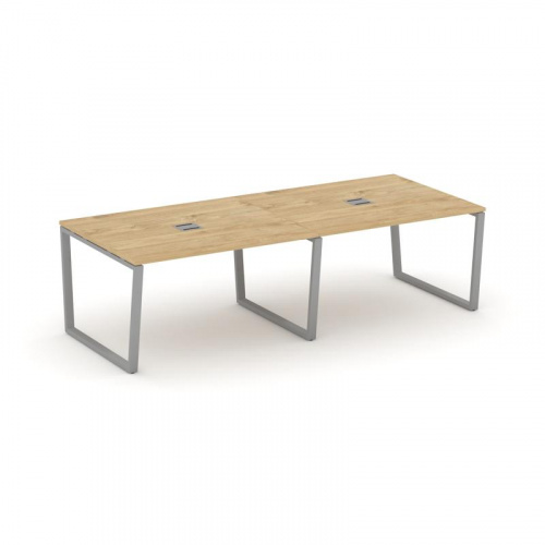 Style Project Стол переговорный SN-6T2.SPRG-042 Акация Лорка/Металл Антрацит/Заглушка Металл Антраци фото 2 Style Project Стол переговорный SN-6T2.SPRG-042 Акация Лорка/Металл Антрацит/Заглушка Металл Антраци фото 2