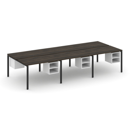 Бенч-система на 6 мест с подвесными тумбами Concept CN.DRS-146 фото 9 Бенч-система на 6 мест с подвесными тумбами Concept CN.DRS-146 фото 9