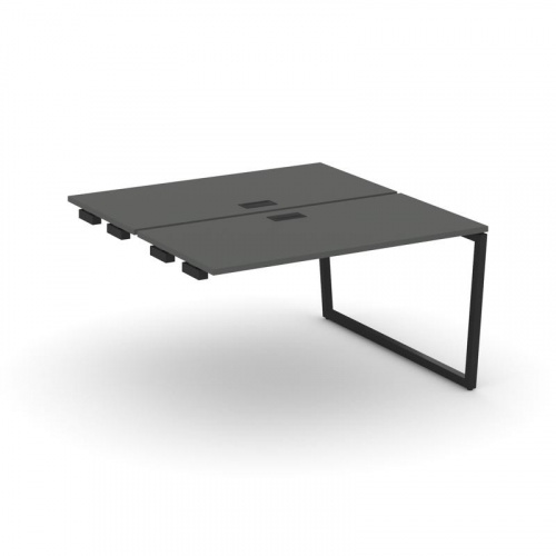 Style Project Стол-приставка к опор. элем. SN-4T2.DPRS-024 Акация Лорка/Металл Антрацит/Заглушка Пла фото 9