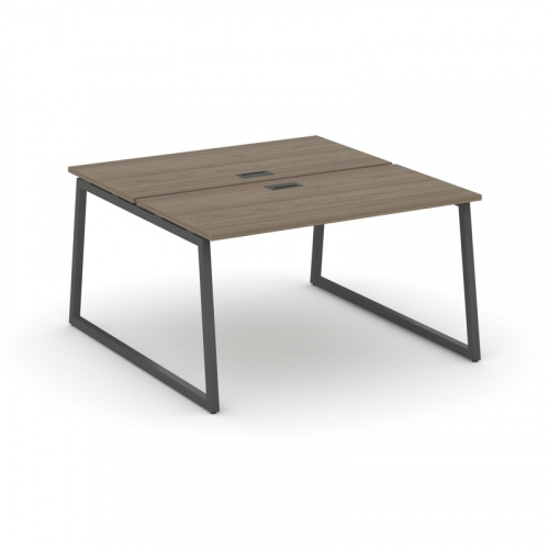 Style Project Рабочая станция 2-х сторон. SN-4T1.DRS-004 Акация Лорка/Металл Антрацит/Заглушка Пласт фото 12