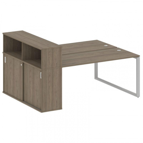 Бенч-система с шкафом-купе на О-обр. м/к Metal System БО.РС-СШК-2.4 фото 8