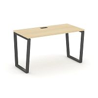 Style Project Стол письменный SN-6T2.SP-012 Акация Лорка/Металл Антрацит/Заглушка Пластик Черный 118