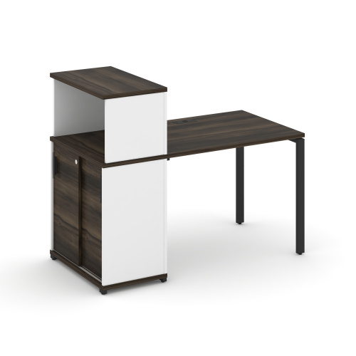 Стол офисный с опорным шкафом-купе Concept CN.SP-237 Стол офисный с опорным шкафом-купе Concept CN.SP-237