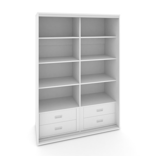 Корпус 2-х секционного шкафа низкого L=1800мм Maris SH.K2-8.2 K6 фото 2