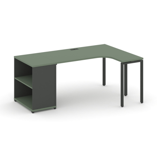 Стол эргономичный с опорным стеллажом Concept CN.SA-202(R) Стол эргономичный с опорным стеллажом Concept CN.SA-202(R)