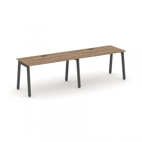 Style Project Рабочая станция 1 сторон. SN-5A.ORS-024 Антрацит/Металл Антрацит 3160*800*750 фото 22