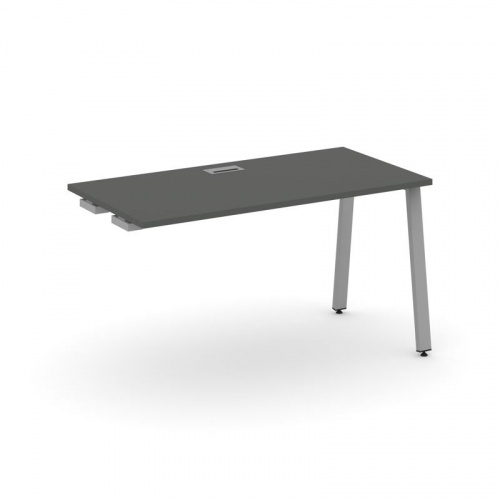 Style Project Стол-приставка к опор. элем. SN-6A.OPRS-014 Дуб Табак/Металл Белый 1580*700*750 фото 4 Style Project Стол-приставка к опор. элем. SN-6A.OPRS-014 Дуб Табак/Металл Белый 1580*700*750 фото 4