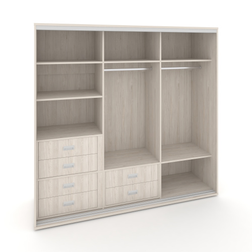 Корпус 3-х секционного шкафа низкого L=1769мм Maris SH.K3-2.2 K7 фото 3 Корпус 3-х секционного шкафа низкого L=1769мм Maris SH.K3-2.2 K7 фото 3