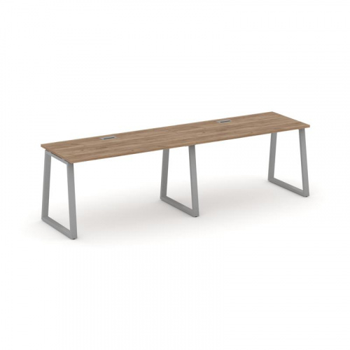 Style Project Рабочая станция 1 сторон. SN-6T1.ORS-021 Акация Лорка/Металл Антрацит/Заглушка Пластик фото 10