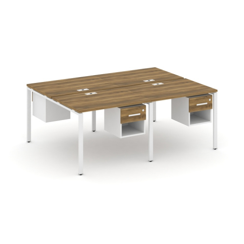 Бенч-система на 4 места с подвесными тумбами Concept CN.DRS-137 фото 8 Бенч-система на 4 места с подвесными тумбами Concept CN.DRS-137 фото 8