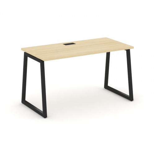 Style Project Стол письменный SN-4T1.SP-001 Акация Лорка/Металл Антрацит/Заглушка Пластик Черный 980 фото 25