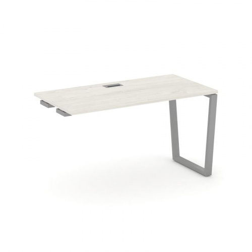 Style Project Стол-приставка к опор. элем. SN-6T2.OPRS-012 Акация Лорка/Металл Антрацит/Заглушка Пла фото 12