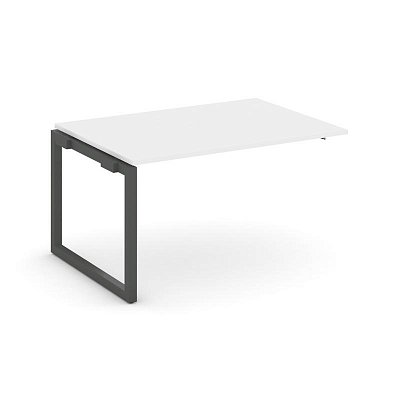 Style Project Проходной наб. элем. перег. стола SN-5O.NSPRG-002.3 Белый/Металл Антрацит 1180*980*750