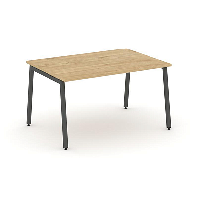 Style Project Стол переговорный SN-4A.SPRG-001.3 Тиквуд Светлый/Металл Антрацит 980*980*750