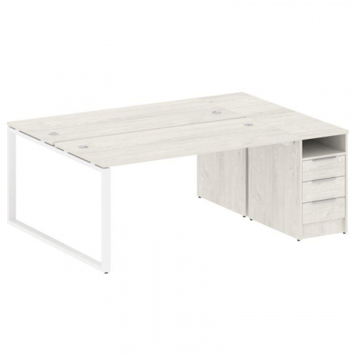 Бенч-система с тумбой на О-обр. м/к Metal System БО.РС-СТП-2.4