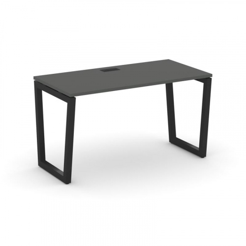 Style Project Стол письменный SN-5T2.SP-015 Акация Лорка/Металл Антрацит/Заглушка Пластик Черный 178 фото 5