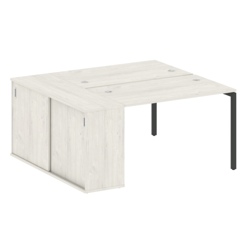 Бенч-система с шкафом-купе на П-обр. м/к Metal System Quattro 40БП.РС-СШК-1.2 фото 8 Бенч-система с шкафом-купе на П-обр. м/к Metal System Quattro 40БП.РС-СШК-1.2 фото 8