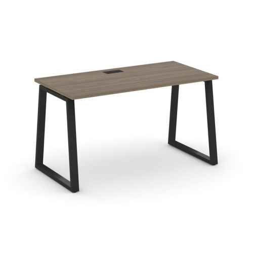 Style Project Стол письменный SN-6T1.SP-021 Акация Лорка/Металл Антрацит/Заглушка Пластик Черный 980 фото 8