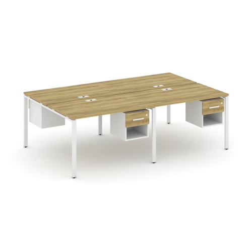 Бенч-система на 4 места с подвесными тумбами Concept CN.DRS-138 фото 11 Бенч-система на 4 места с подвесными тумбами Concept CN.DRS-138 фото 11