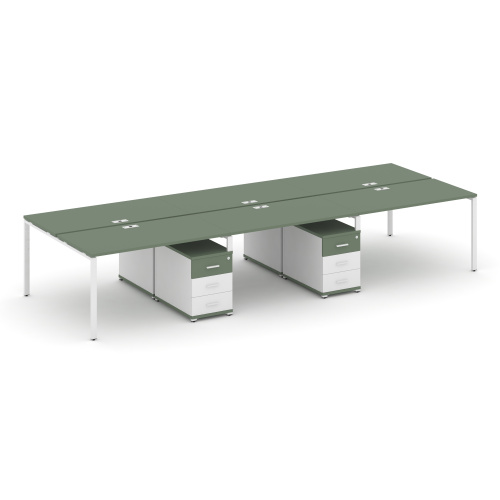 Бенч-система на 6 мест с 2 опорными тумбами Concept CN.DRS-343 фото 5 Бенч-система на 6 мест с 2 опорными тумбами Concept CN.DRS-343 фото 5