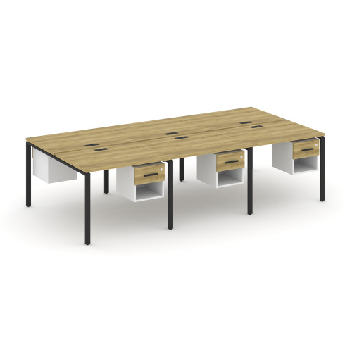 Бенч-система на 6 мест с подвесными тумбами Concept CN.DRS-157 фото 6 Бенч-система на 6 мест с подвесными тумбами Concept CN.DRS-157 фото 6