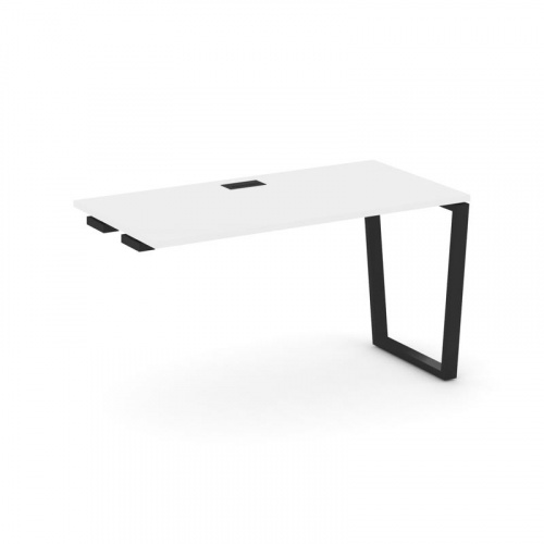 Style Project Стол-приставка к опор. элем. SN-6T2.OPRS-012 Акация Лорка/Металл Антрацит/Заглушка Пла фото 5