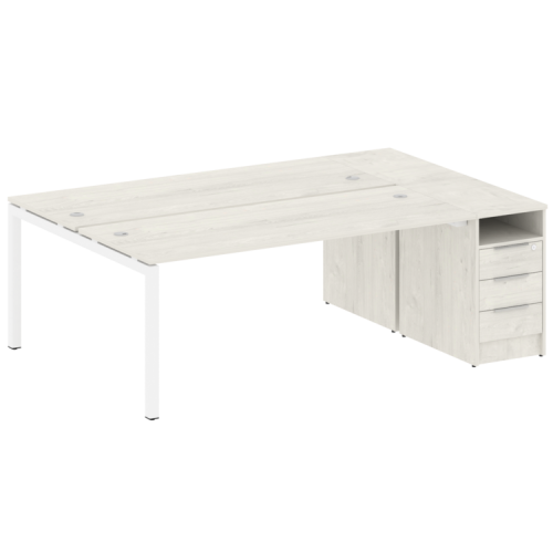 Бенч-система с тумбой на П-обр. м/к Metal System Quattro 50БП.РС-СТП-2.5 фото 4 Бенч-система с тумбой на П-обр. м/к Metal System Quattro 50БП.РС-СТП-2.5 фото 4