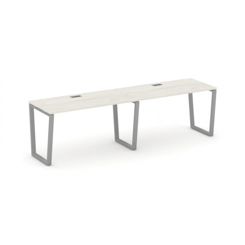 Style Project Рабочая станция 1 сторон. SN-6T2.ORS-013 Акация Лорка/Металл Антрацит/Заглушка Пластик фото 12