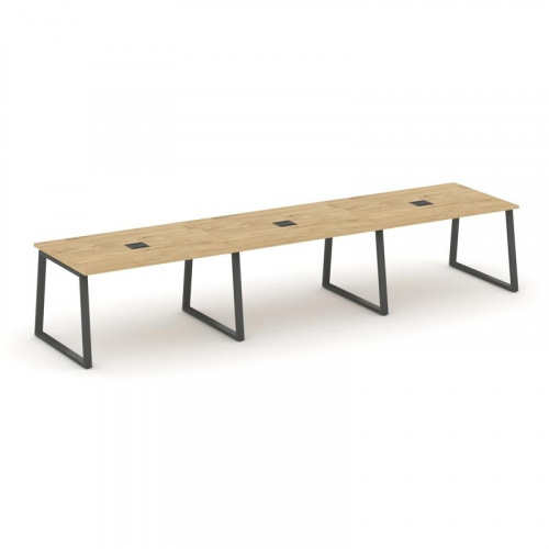 Style Project Стол переговорный SN-6T1.SPRG-021 Акация Лорка/Металл Антрацит/Заглушка Металл Антраци фото 10 Style Project Стол переговорный SN-6T1.SPRG-021 Акация Лорка/Металл Антрацит/Заглушка Металл Антраци фото 10