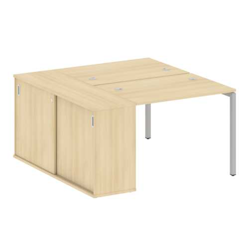 Бенч-система с шкафом-купе на П-обр. м/к Metal System Quattro 40БП.РС-СШК-1.1 фото 14 Бенч-система с шкафом-купе на П-обр. м/к Metal System Quattro 40БП.РС-СШК-1.1 фото 14