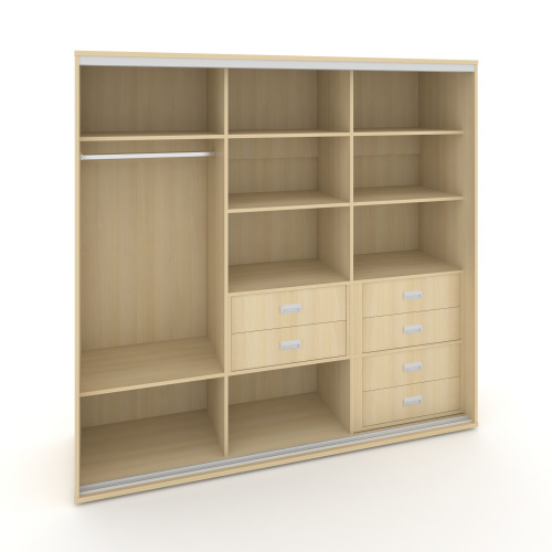 Корпус 3-х секционного шкафа низкого L=2669мм Maris SH.K3-8.2 K3 Корпус 3-х секционного шкафа низкого L=2669мм Maris SH.K3-8.2 K3