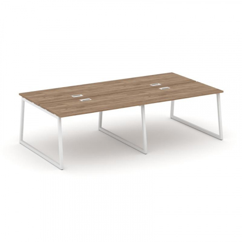 Style Project Рабочая станция 2-х сторон. SN-4T1.DRS-034 Акация Лорка/Металл Антрацит/Заглушка Пласт фото 16