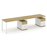 Бенч-система на 2 места с 2 опорными тумбами Concept CN.ORS-316