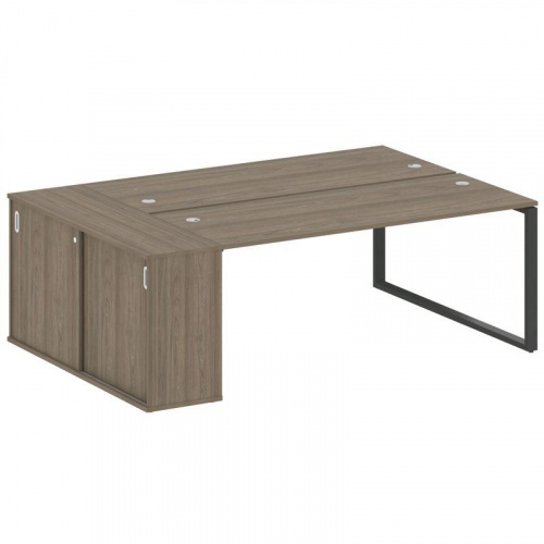 Бенч-система с шкафом-купе на О-обр. м/к Metal System БО.РС-СШК-1.5 фото 2