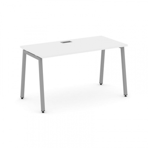 Style Project Стол письменный SN-4A.SP-012 Дуб Наварра/Металл Белый 1180*700*750 фото 5