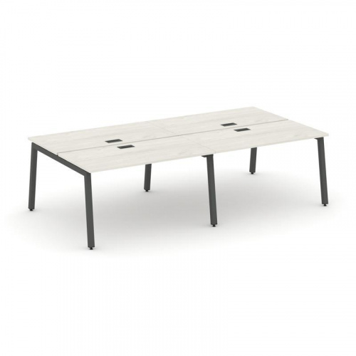 Style Project Рабочая станция 2-х сторон. SN-5A.DRS-044 Антрацит/Металл Антрацит 3160*1432*750 фото 21