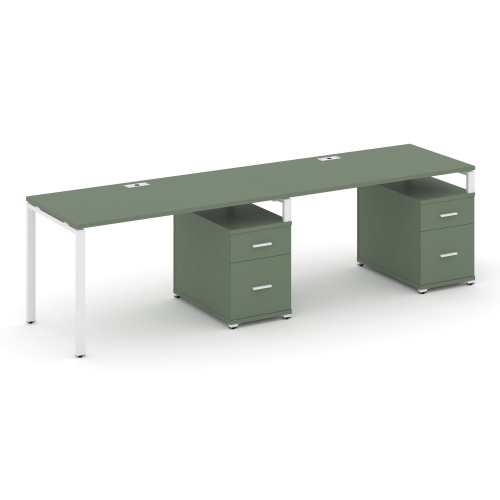 Бенч-система на 2 места с 2 опорными тумбами Concept CN.ORS-315