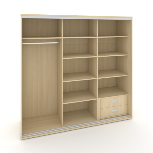 Корпус 3-х секционного шкафа низкого L=2669мм Maris SH.K3-8.2 K1 Корпус 3-х секционного шкафа низкого L=2669мм Maris SH.K3-8.2 K1