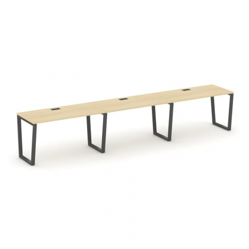 Style Project Рабочая станция 1 сторон. SN-6T2.ORS-031 Акация Лорка/Металл Антрацит/Заглушка Пластик фото 28