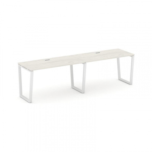 Style Project Рабочая станция 1 сторон. SN-6T2.ORS-013 Акация Лорка/Металл Антрацит/Заглушка Пластик фото 13