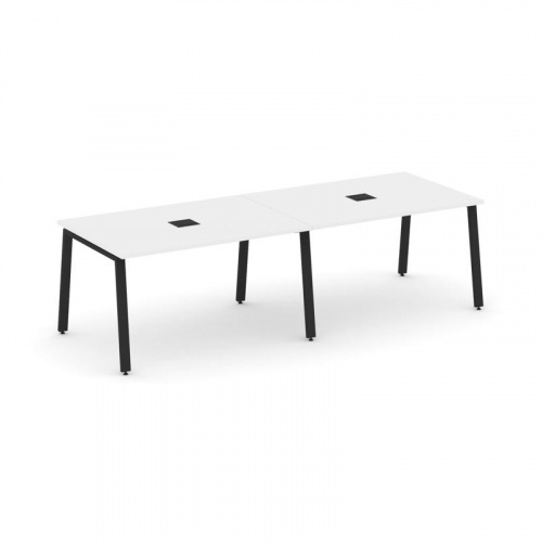 Style Project Стол переговорный SN-6A.SPRG-013 Дуб Наварра/Металл Антрацит 2760*980*750 фото 3 Style Project Стол переговорный SN-6A.SPRG-013 Дуб Наварра/Металл Антрацит 2760*980*750 фото 3