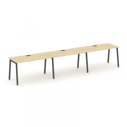 Style Project Рабочая станция 1 сторон. SN-4A.ORS-044 Дуб Наварра/Металл Антрацит 4740*700*750 фото 21