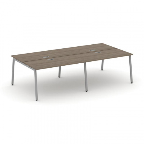 Style Project Рабочая станция 2-х сторон. SN-4A.DRS-054 Дуб Табак/Металл Антрацит 3160*1632*750 фото 10