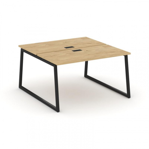 Style Project Рабочая станция 2-х сторон. SN-4T1.DRS-004 Акация Лорка/Металл Антрацит/Заглушка Пласт