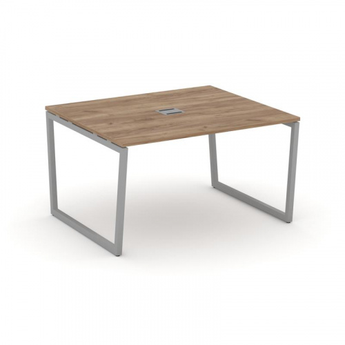 Style Project Стол переговорный SN-4T2.SPRG-032 Акация Лорка/Металл Антрацит/Заглушка Металл Антраци фото 9