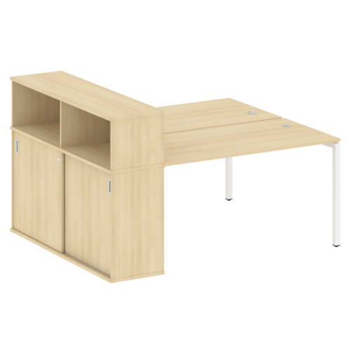 Бенч-система с шкафом-купе на П-обр. м/к Metal System Quattro 40БП.РС-СШК-2.3 фото 10 Бенч-система с шкафом-купе на П-обр. м/к Metal System Quattro 40БП.РС-СШК-2.3 фото 10