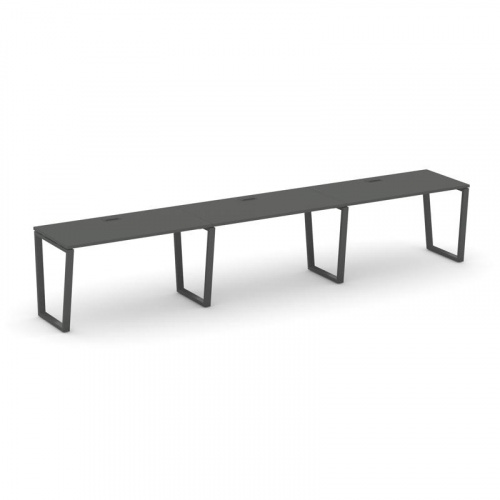 Style Project Рабочая станция 1 сторон. SN-6T2.ORS-031 Акация Лорка/Металл Антрацит/Заглушка Пластик фото 27