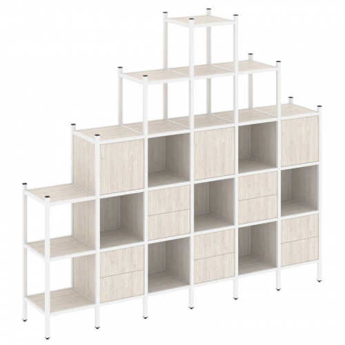 Стеллаж офисный прямой Loft VR.L-24 фото 4 Стеллаж офисный прямой Loft VR.L-24 фото 4