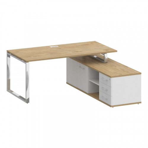 Стол руководителя с опорной греденцией Shift SK.SRG-180 (R) фото 2 Стол руководителя с опорной греденцией Shift SK.SRG-180 (R) фото 2