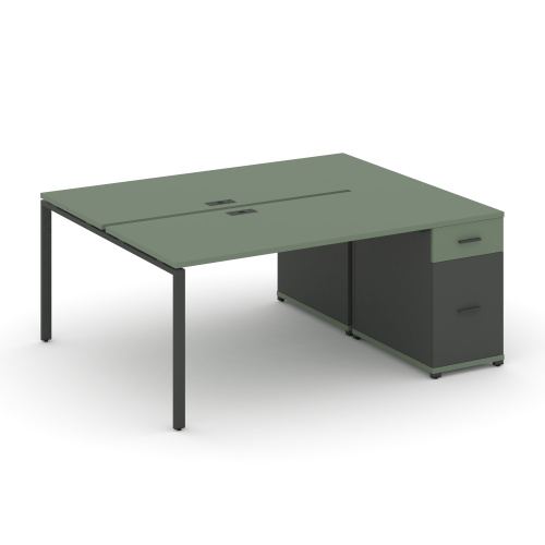 Бенч-система с 1 опорной тумбой Concept CN.DRS-408 фото 2 Бенч-система с 1 опорной тумбой Concept CN.DRS-408 фото 2